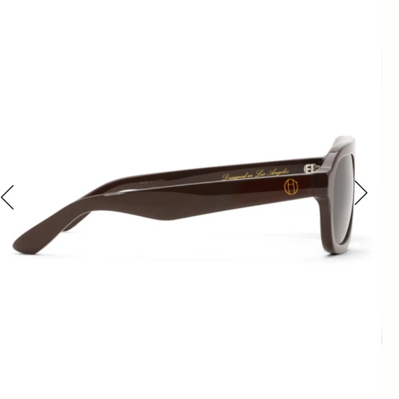 Heaven Mayhem VITTORIA GLASSES NEW - Brown Aviator Sunglasses main image 10